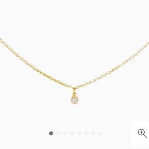 Mejuri White sapphire choker NIB/NWOT